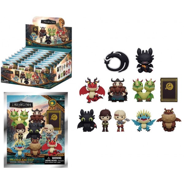 249987 Ігрова фігурка на кліпсі MONOGRAM серії "Як приборкати дракона" (в ас.)