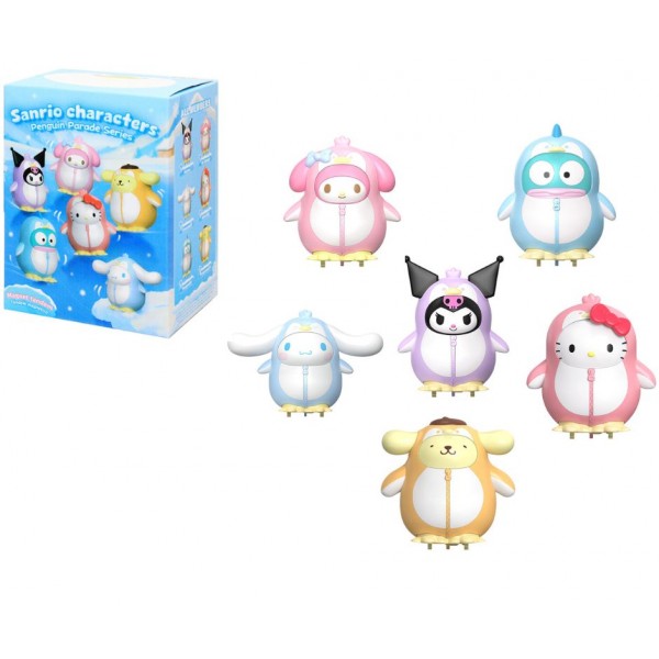 248213 Механічна іграшка-сюрприз POP TOP SANRIO – БАЛ ПІНГВІНІВ (в ас.)