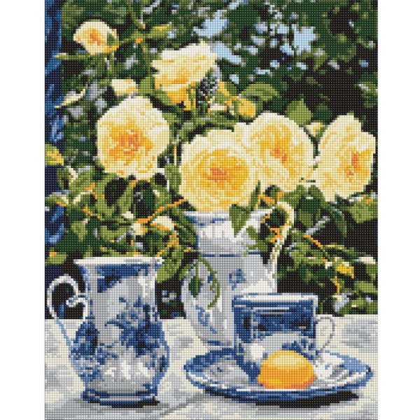 249264 Набір з алмазною мозаїкою "Елегантне чаювання" 40х50см