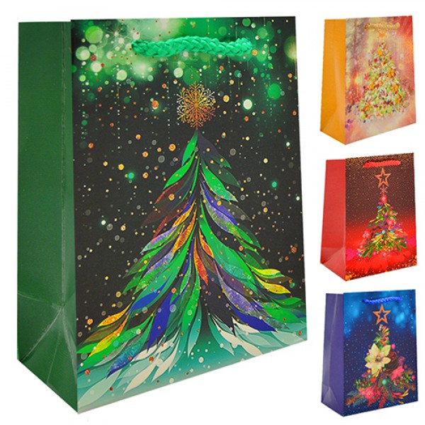 114940 Пакет подарунковий XL "Christmas tree" 36*30*54см TL00029-XL 