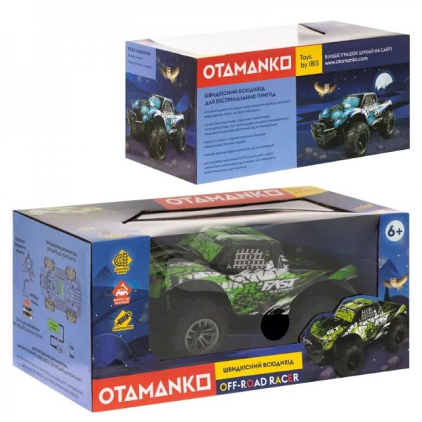 237325 Машинка OTAMANKO Швидкісний всюдихід OFF-ROAD RACER Зелений