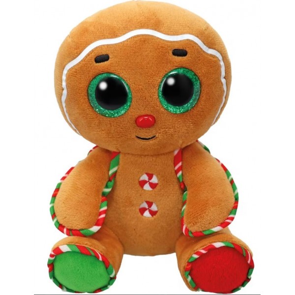 243784 Дитяча іграшка м’яконабивна TY Cristmas "Пряниковий Чоловічок" 15 см, арт. 37380