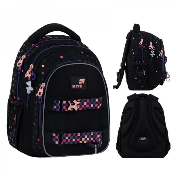 251828 Рюкзак Kite Education teens 8001M Romantic Street Art