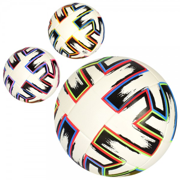 95355 М'яч футбольний MS 3000 розмір 5, PU, 400-420 г., ламінув., 3 кольори, кул.