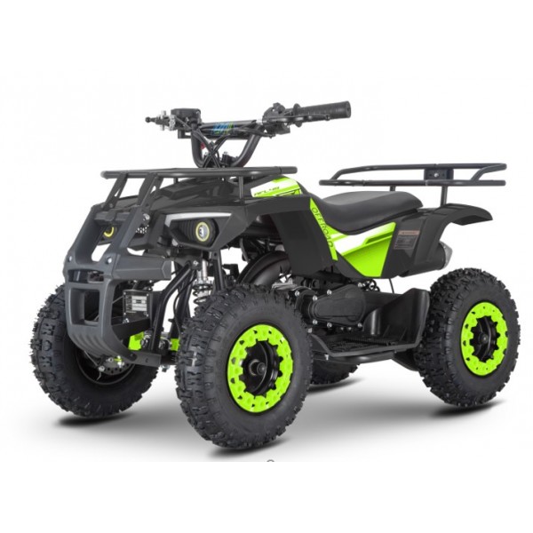 247454 Квадроцикл HB-ATV1000AS-2-5 мотор 1000W,3акум 12A/12V,швидк.25км/год,допуст.нав. 45кг,чор.неон.зелен
