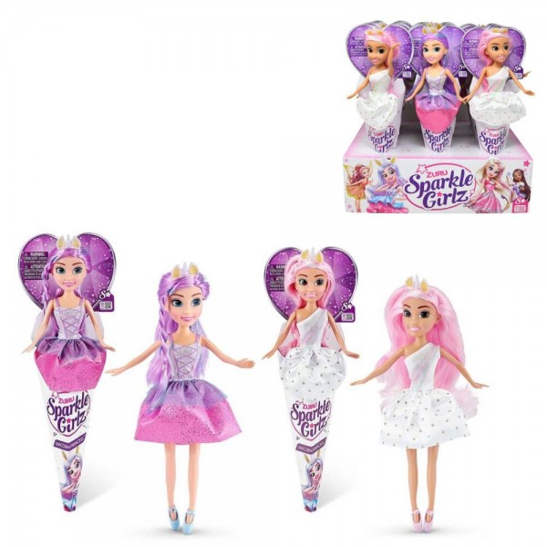 167723 Sparkle Girls Лялька "Райдужний единоріг" в асортименті (25 см)