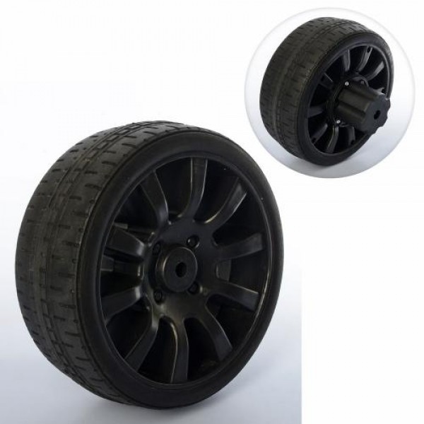 133882 Колесо M 3638-EVA WHEEL ЕВА з перехідником до квадроцикла M 3638, 19 см., ширина 7,5 см.