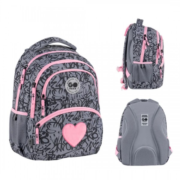 252689 Рюкзак GoPack Education 175M-4 Fluffy Heart