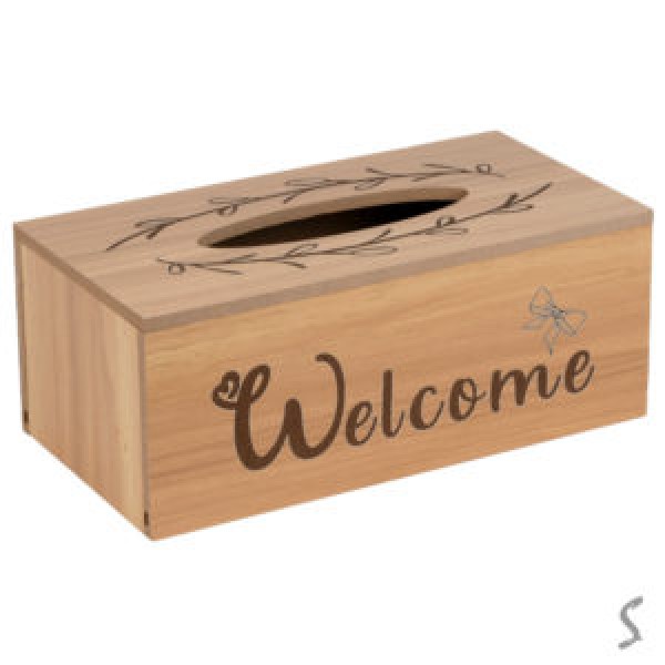254232 Диспенсер для серветок "Welcome" 20*11*8см, R34129