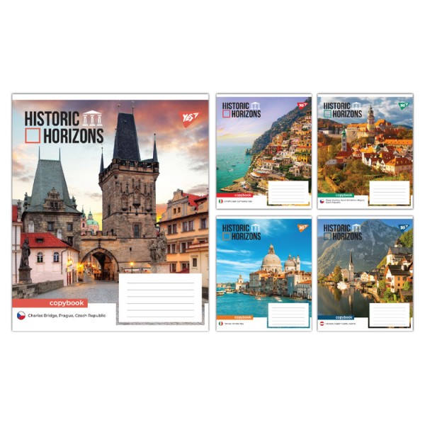 236778 А5/60 кл. Yes Historic Horizons, зошит учнівський загальний