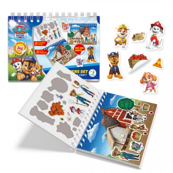 252389 Набір стікерів на пружині Paw Patrol