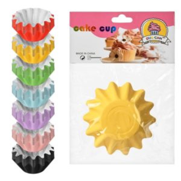 219288 Формочки паперові для кексів "Orange" 12шт/уп 4.5*3см., R97450