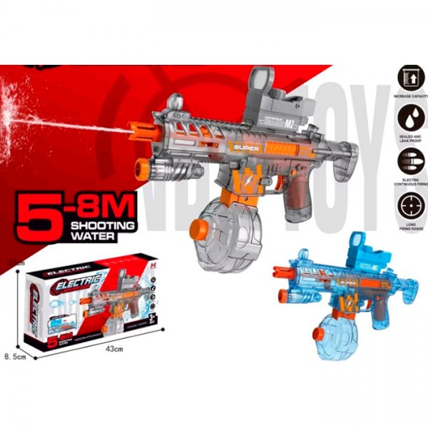 247713 Водяний автомат 515 акум, приціл, USB, 2 кольори, кор., 35,5-20-8,5 см.