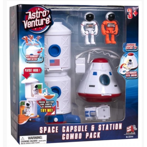 185780 Astro Venture Ігровий набір SPACE STATION та CAPSULE, 63141