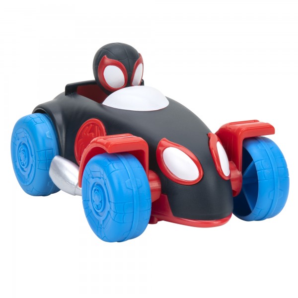 175701 Машинка інерційна Spidey Pull Back Vehicle Spinn Майлз Моралес