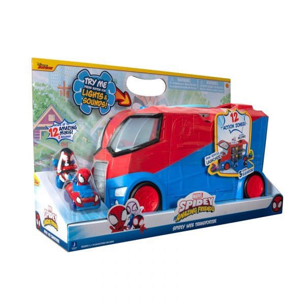 175703 Машинка транспортер Spidey Feature Vehicle Spidey Transporter