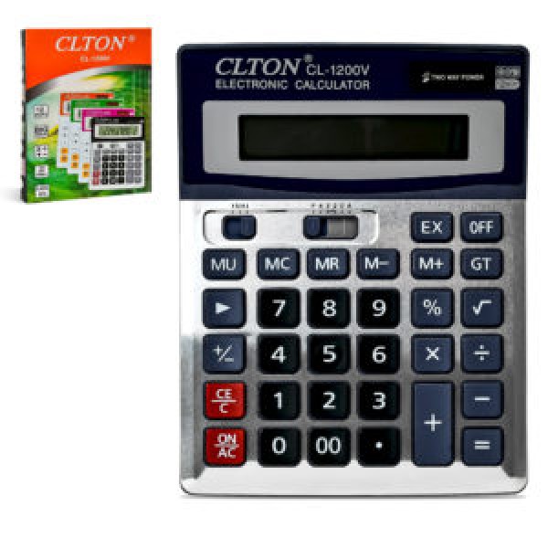 255793 Калькулятор Clton (12р) CL-1200V