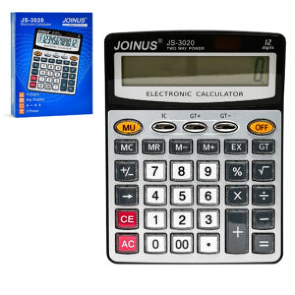 255796 Калькулятор Joinus (12р) JS-3020