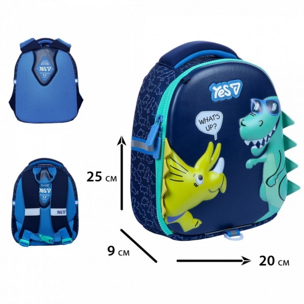251290 Рюкзак дитячий Yes K-33XXS Dino Friends