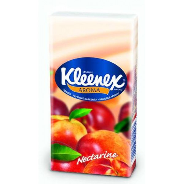 177762 вивод_Носові хустинки Kleenex нектарин, 10 шт