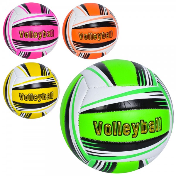 154323 М'яч волейбольний MS 3625 офіційний розмір, ПВХ, 260-280 г, 4 кольори, кул.