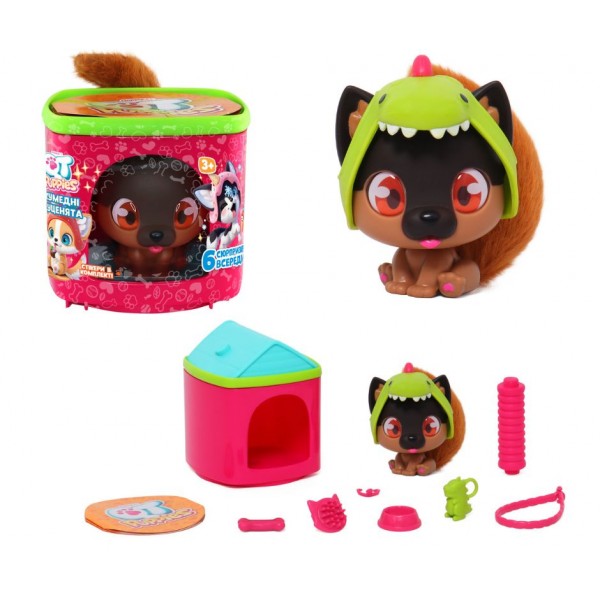 244741 Ігровий набір QT PUPPIES – ЦУЦЕНЯ РЕКС