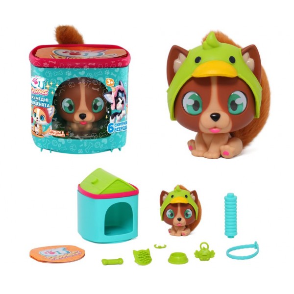 244743 Ігровий набір QT PUPPIES – ЦУЦЕНЯ РОКІ