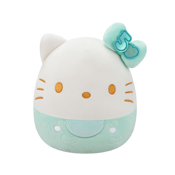 210780 М'яка іграшка SQUISHMALLOWS – ХЕЛОУ КІТТІ У СМАРАГДОВОМУ (20 cm)