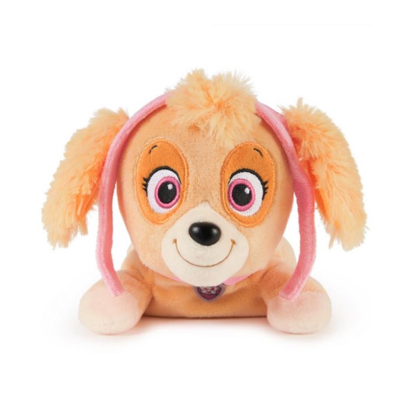 258569 Gund. Цуценячий патруль:м'яка іграшка - цуценя Скай з нашийником та шапкою(20 см)
