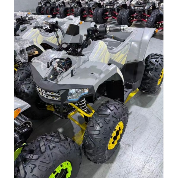 247428 Квадроцикл HB-FC1450-11-6 мотор 1450W безщ, 5акум 12V/20AH,світло, до 50км/ч,до 82кг,сіро-жовт.