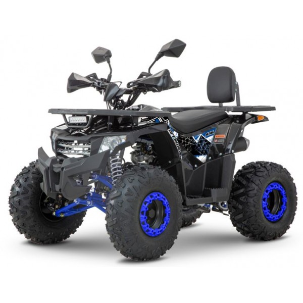 247430 Квадроцикл HB-FC1450-2-4 мотор 1450W безщ, 5акум 12V/20AH,світло, до 50км/ч,до 82кг,чорно-синій