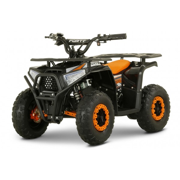247462 Квадроцикл HB-FFA1000-2-7 мотор 1000W,4 акум 12V/12AH,до 25км/год,до 65кг,чорно-помаранчевий