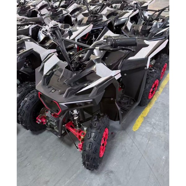 247464 Квадроцикл HB-FFG1000-2-3 мотор 1000W, 3акум 12A/12V, швидкість25км/ч, чорно-червоний