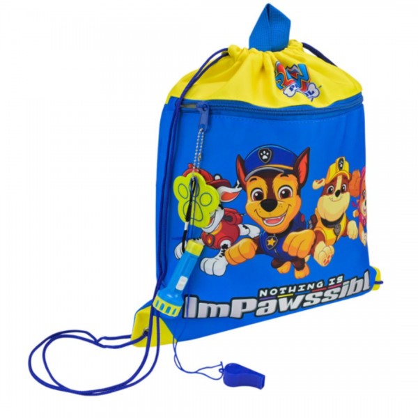 248382 Сумка для взуття Paw Patrol арт. KH72/001L 35*40см у наборі свисток, ліхтарик, світловідбивач