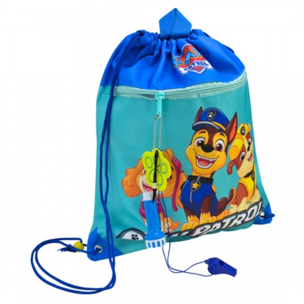 248383 Сумка для взуття Paw Patrol арт. KH72/002L 35*40см у наборі свисток, ліхтарик, світловідбивач