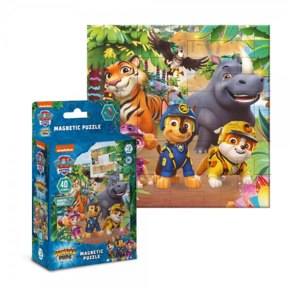 248069 200649 Магнітний пазл на 40 елементів «Джунглі»