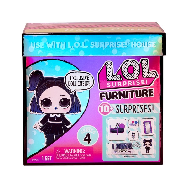 195282 Ігровий набір з лялькою L.O.L. SURPRISE! серії "Furniture" - СПАЛЬНЯ ЛЕДІ-СУТІНКИ