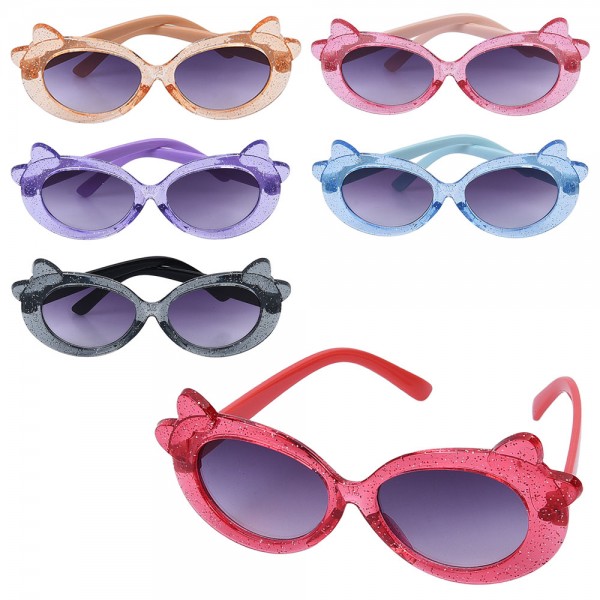 247808 Окуляри YG0375 сонцезахисні, 13см, 6 кольорів, у пакеті, 7-16-2см
