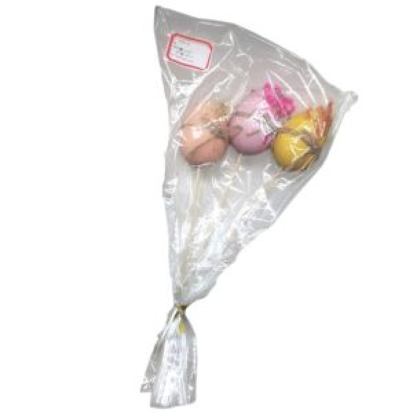254241 Декор великодній "Easter eggs" 3шт/уп 24*4см, R40484
