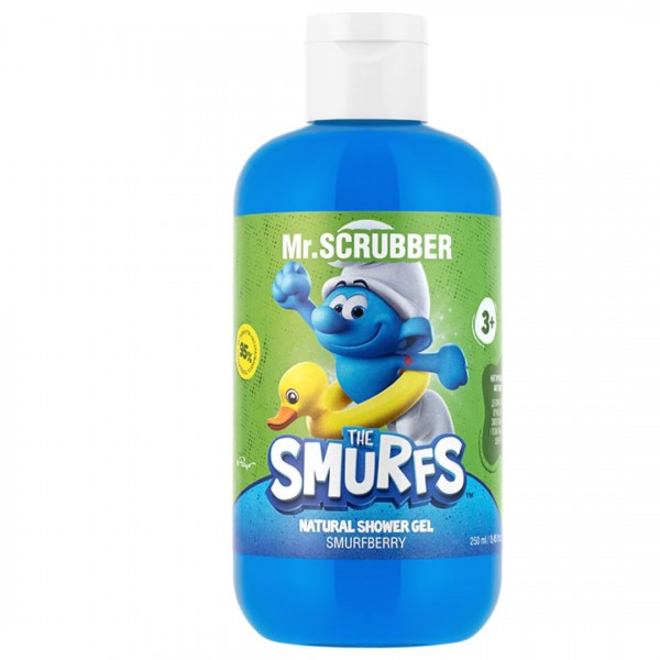 248466 Натуральний дитячий гель для душу The Smurfs Smurfberry
