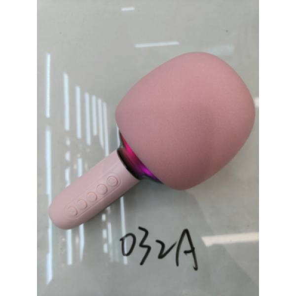 248911 Мікрофон KP-M110 акум, Bluetooth, світло, USB, 3 кольори, кор., 10-20-10 см.