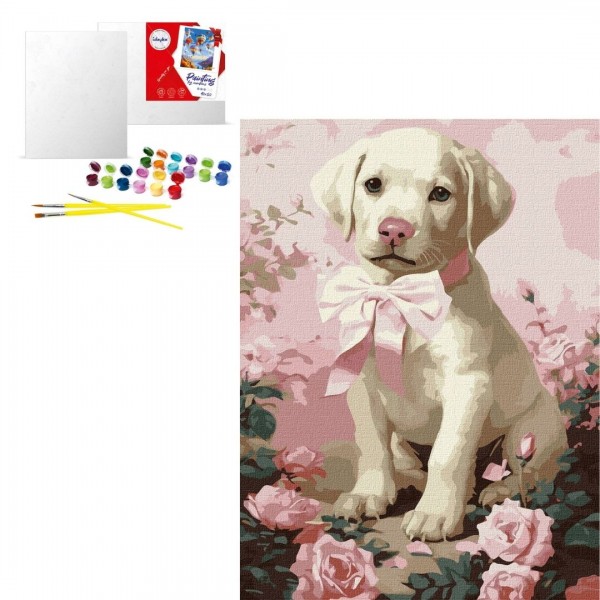 244443 KHO "Пухнастий подарунок" 30х40см