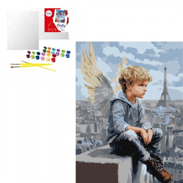 244449 KHO "Хлопчик-янгол" 30х40см