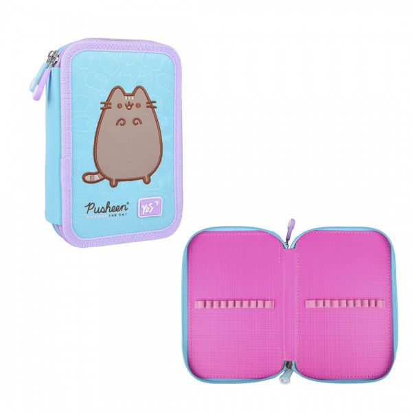 227008 Пенал твердий YES подвійний HP-01 Pusheen the Star