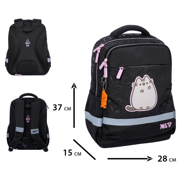 251311 Рюкзак шкільний Yes S-52S Ergo My Pusheen