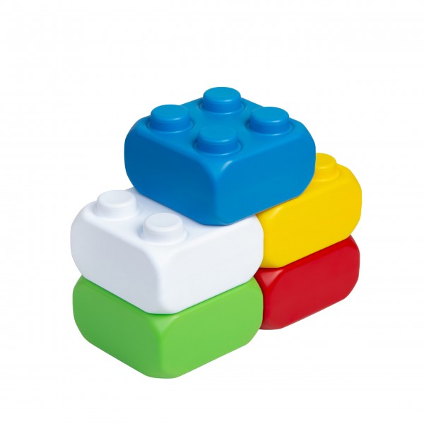 246850 « Mega Brick Bamsic №1» арт. 115/24, Набір дитячий, Бамсик (на 4 кнопки 5 штук)