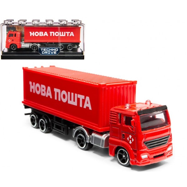245035 Модель – ФУРА НОВА ПОШТА (в пласт. боксі)