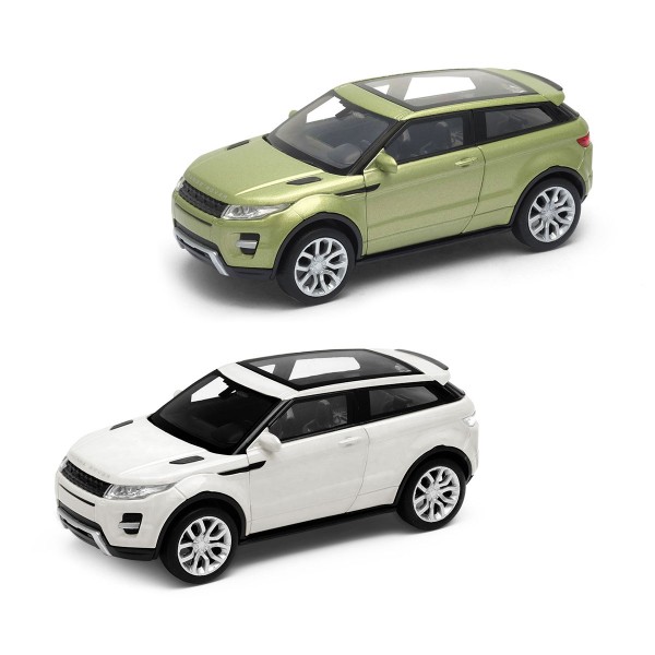 210465 Автомодель - LAND ROVER RANGE ROVER EVOQUE (білий, зелений)