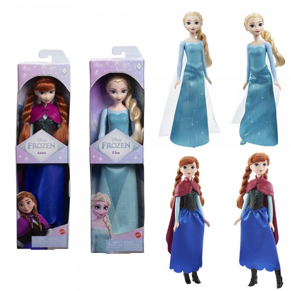 230054 Лялька-принцеса класична з м/ф "Крижане серце" (в ас.)