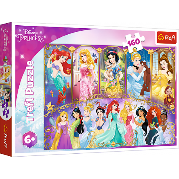 169785 Puzzles - "160" - Princesses portraits / Disney Princess